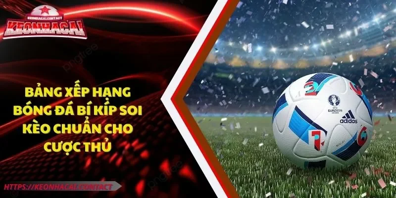 Đôi nét về bảng xếp hạng bóng đá khi tham gia cá cược